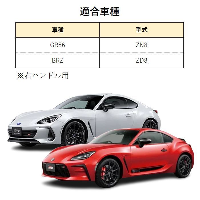 トヨタ/スバル GR86 ZN8 BRZ ZD8 エアコン 吹き出し口 パネル カバー カーボン調 センターエアコン トリム ガーニッシュ インテリア  アクセサリー カスタム パーツ カスタムパーツ 内装パーツ ハチロク - メルカリ