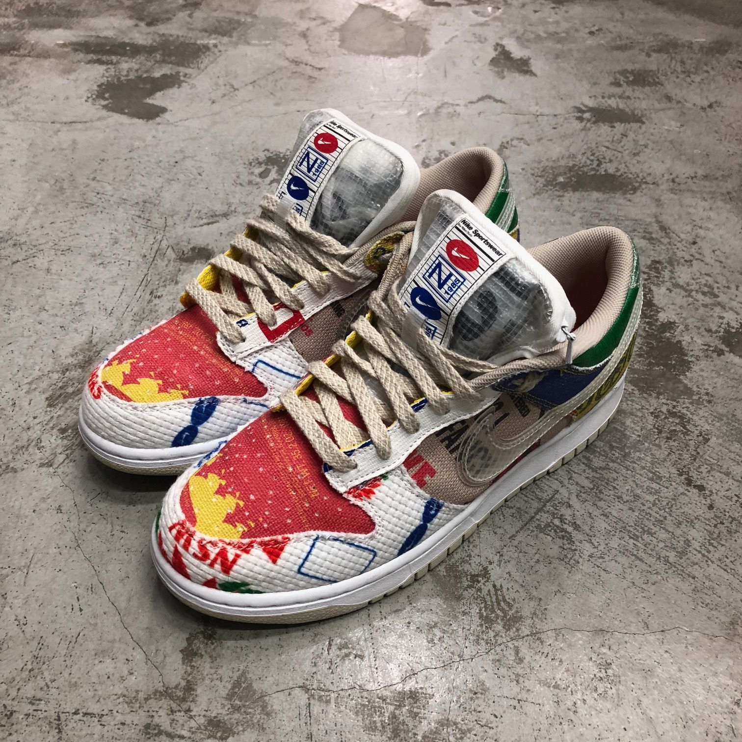 Nike Dunk Low City Market da6125-900 シティマーケット ダンク  