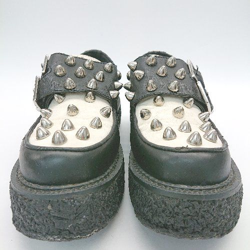 ◇ Candy Stripper キャンディストリッパー スタッズ 厚底 ベルト風  