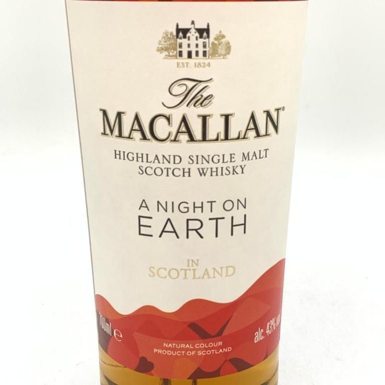 マッカラン ナイトオンアース 700ml 43% The MACALLAN A NIGHT ON EARTH スコッチウイスキー【X1】