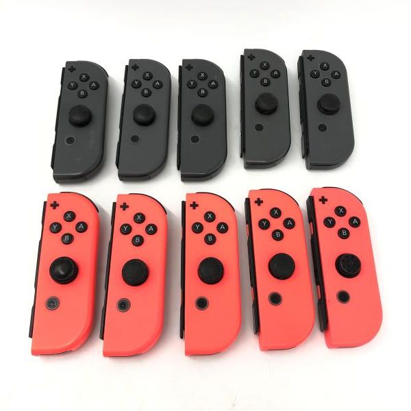 ｹﾞｰﾑOP ジャンク 任天堂 switch Joy-con 右10個まとめ 動作未 6 240006557852