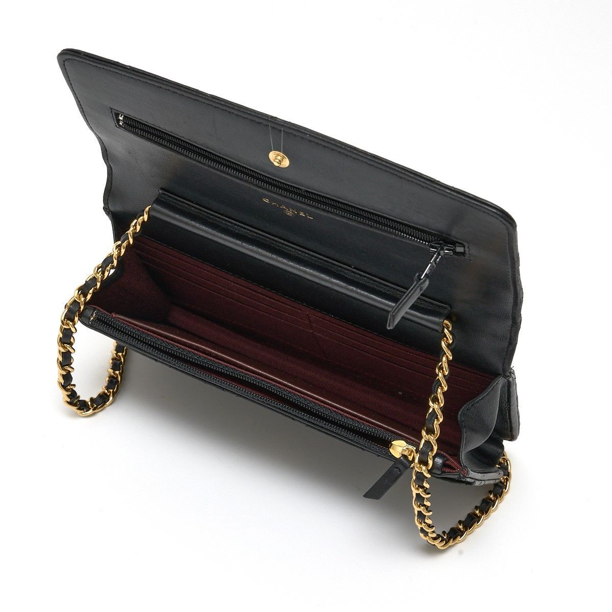 【生涯の逸品】CHANEL タイムレス チェーンウォレット 生涯の逸品】CHANEL タイムレス チェーンウォレット