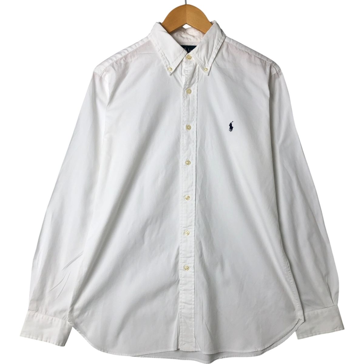 【70％OFF】 古着 ボタン 長袖 FIT CLASSIC Lauren Ralph ラルフローレン シャツ+ブラウス(長袖+七分)