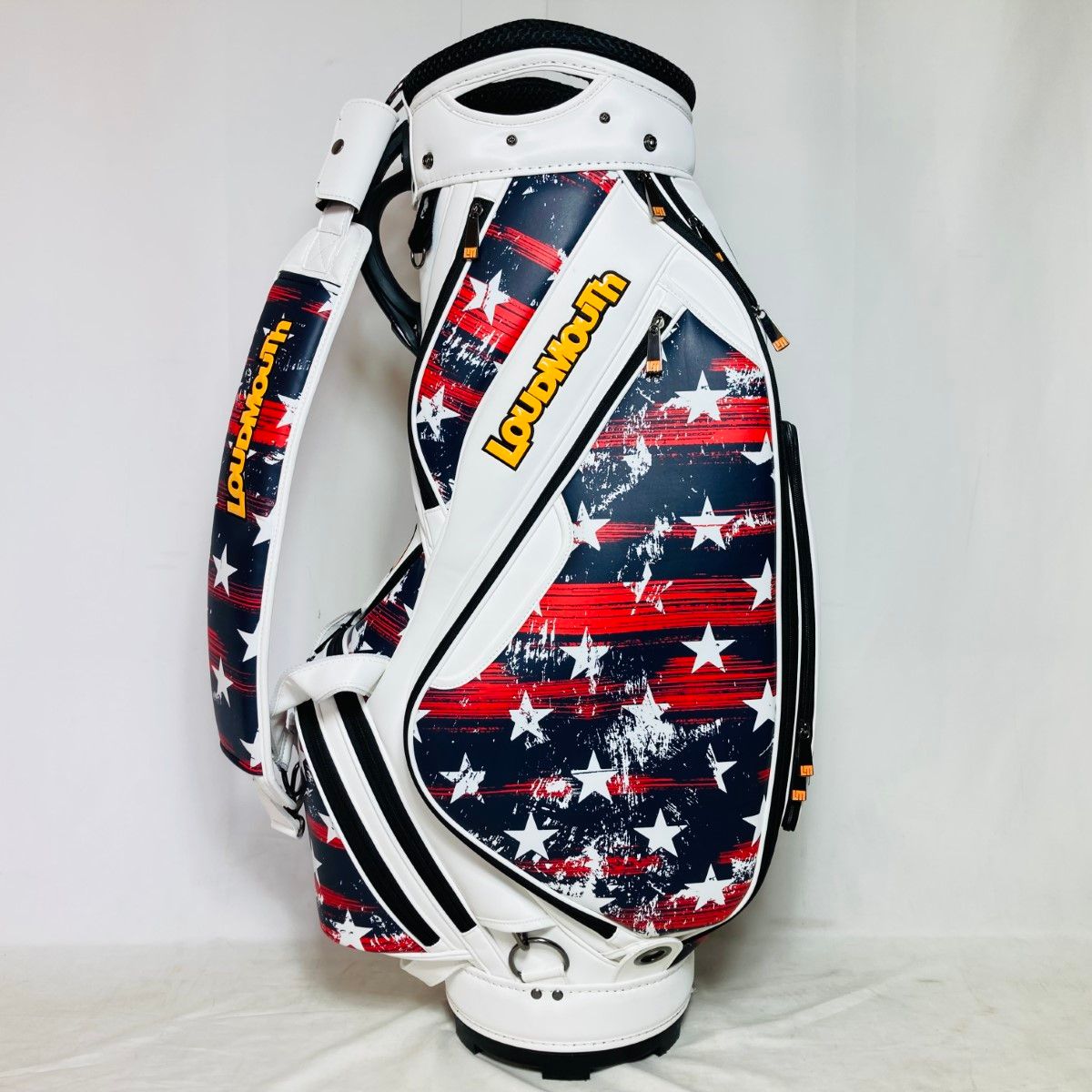 Loudmouth - ラウドマウス　キャディバック9型 ◎◎LOUDMOUTH ラウドマウス キャディバッグ 9.5型 5分割 4.3kg