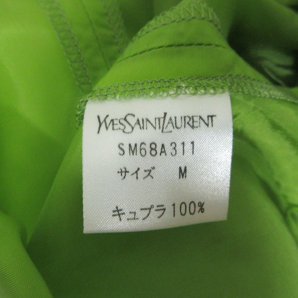 Yves Saint Laurent - 良品 Yves Saint Laurent イヴサンローラン ヴィンテージ 金釦 ロング ニット カーディガン ワンピース M グリーン レディース 古着 中古 USED Yves Saint Laurent - 良品 Yves Saint Laurent イヴサン