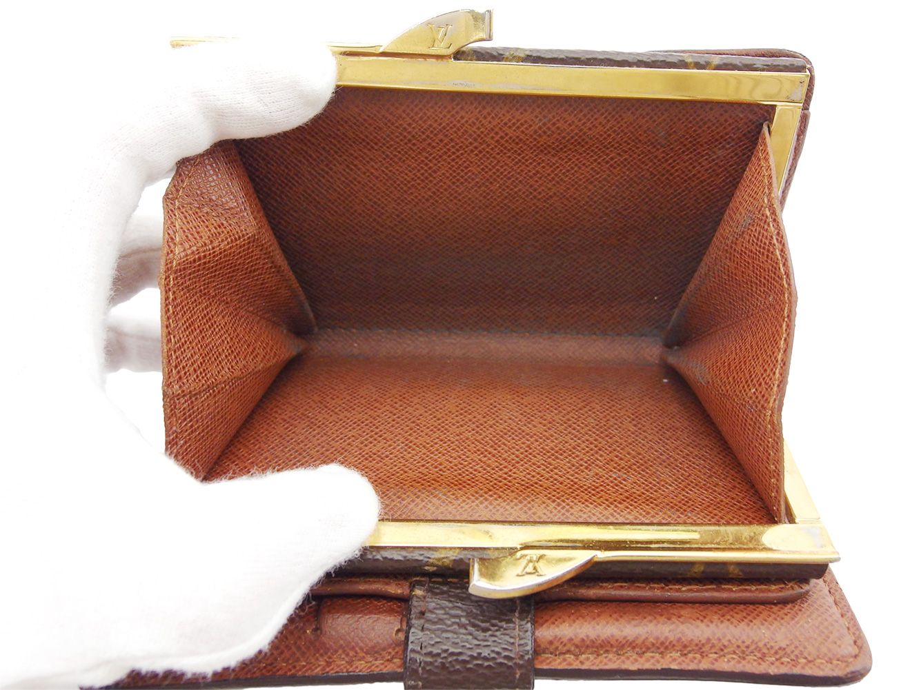 ルイ・ヴィトン LOUIS VUITTON 二つ折り財布 モノグラム ポルト