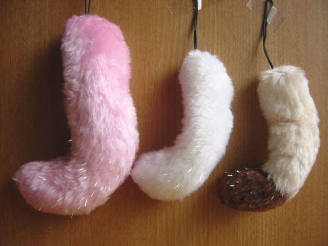 ♯Fyi17NFふさふさにゃんこしっぽストラップ3全7種 - メルカリ