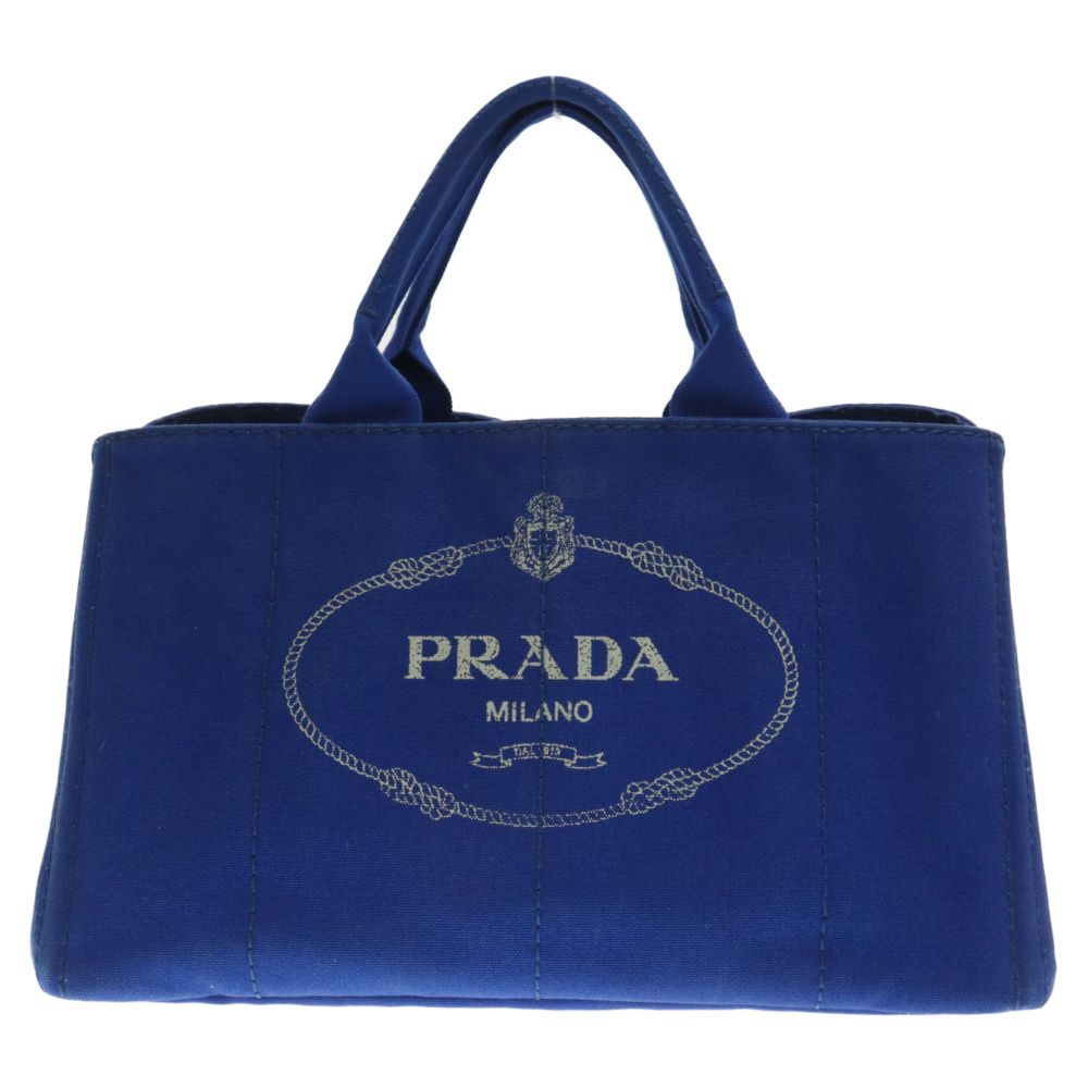 PRADA (プラダ) CANAPA カナパ キャンバス デニムトートバッグ