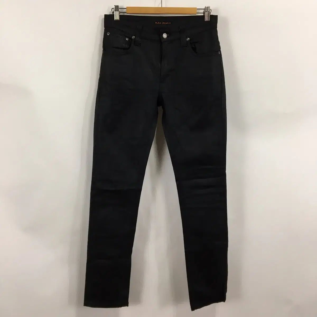Nudie Jeans(ヌーディージーンズ) バック・トゥ・ブラック コーティング ブラックジーン 29 インチ
