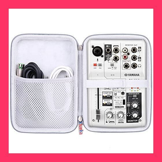 Yamaha AG06mk2 オーディオインターフェース 専用収納ケース付き Amazon | 【Khanka 収納ケース】互換品 ヤマハ YAMAHA AG03