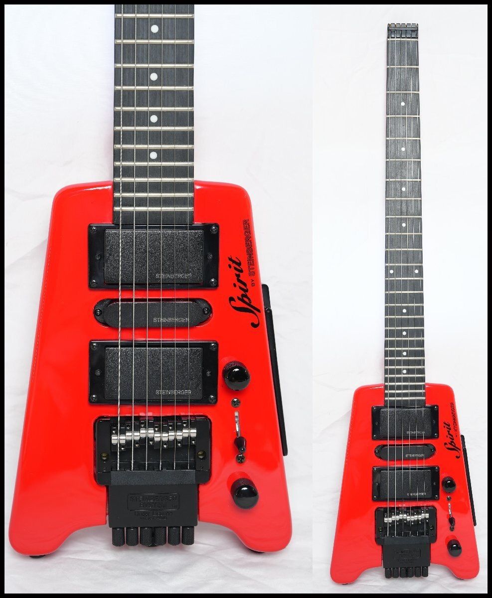 Spirit by STEINBERGER GT-PRO RED HSH ヘッドレスギター スタインバーガー