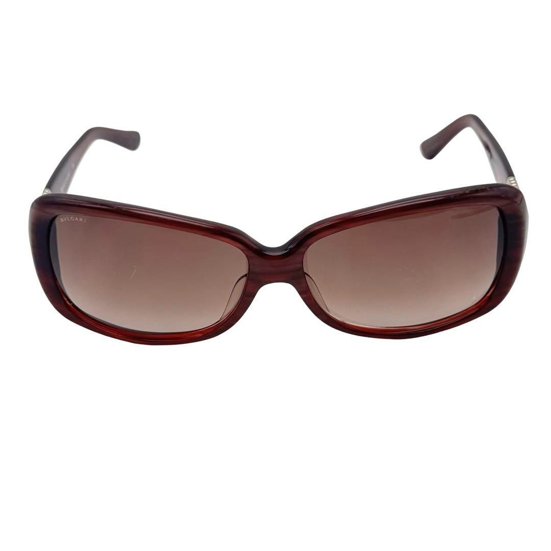 BVLGARI ブルガリ サングラス メガネ 眼鏡 ボルドー レッド べっ甲調  