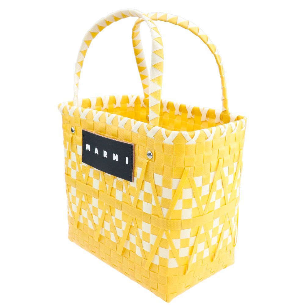 ♦︎MARNI Market♦︎ ステンシルバッグ マスタード マルニ バッグ Marni Market ステンシルバッグ マスタード