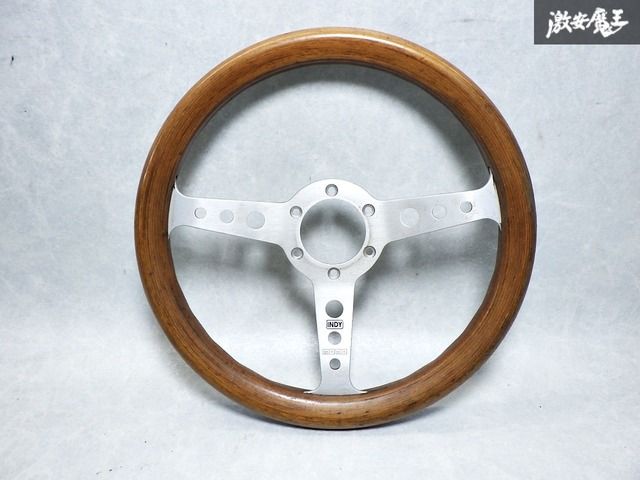 MOMO indy ステアリングホイール Momo Indy ウッドステアリング