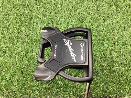 テーラーメイド Spider Tour BLACK 2020 サイトライン ショートスラント 34インチ USA パター PT スチール フレックスその他 メンズ 男性用 右利き 右用 Cランク ゴルフクラブ