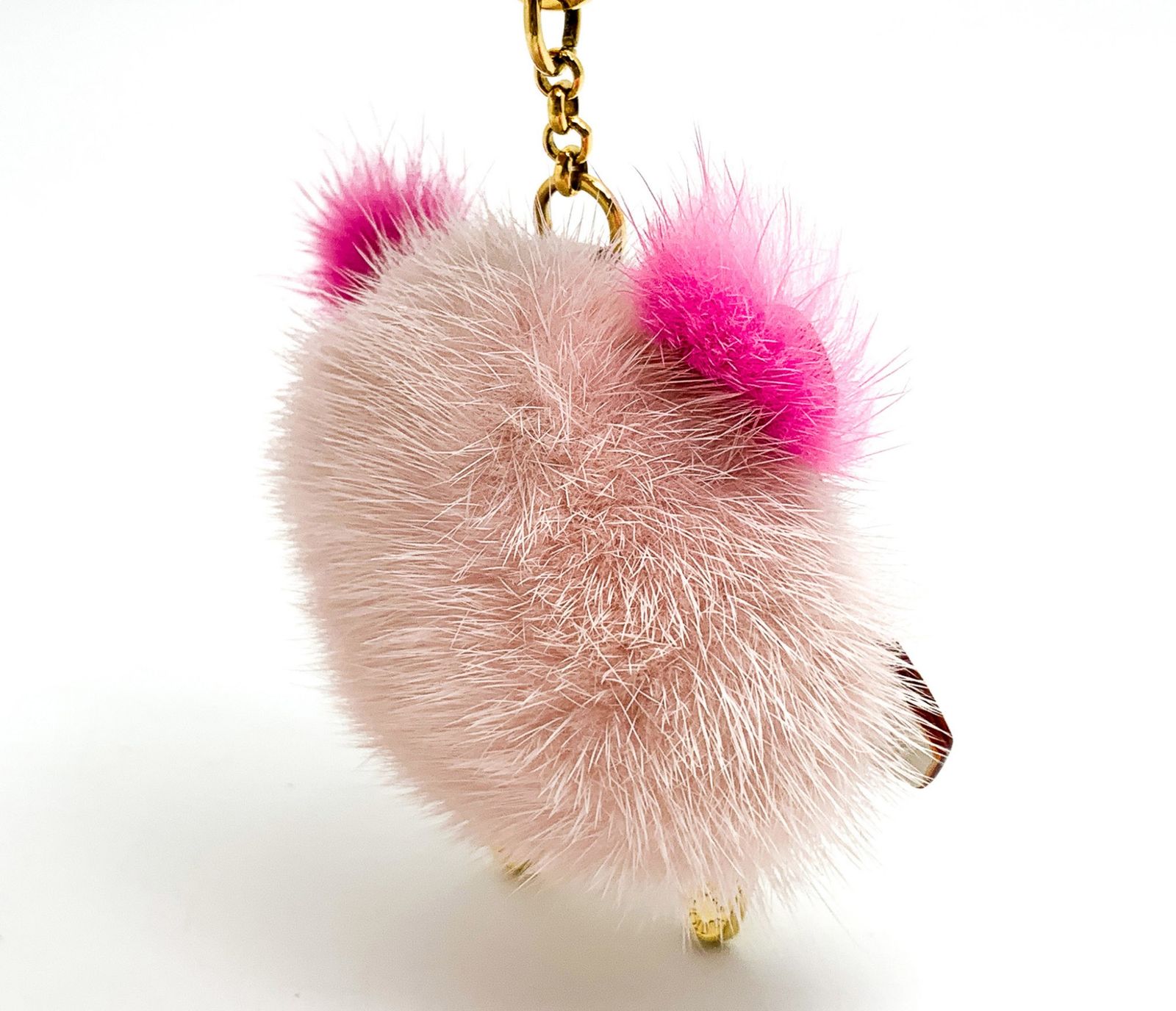 LOUIS VUITTON ルイヴィトン ビジューサック ワイルドファー