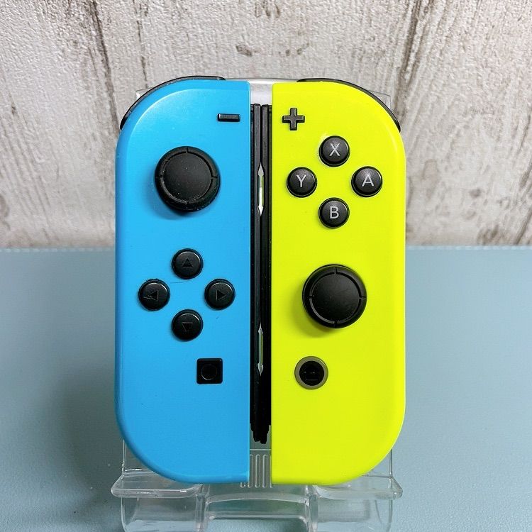 準美品 レアカラー ブルー イエロー Switch 左右セット ジョイコン