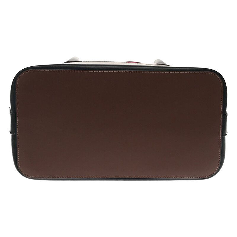 美品 EMPORIO ARMANI レザー ショルダー バッグ【zo】