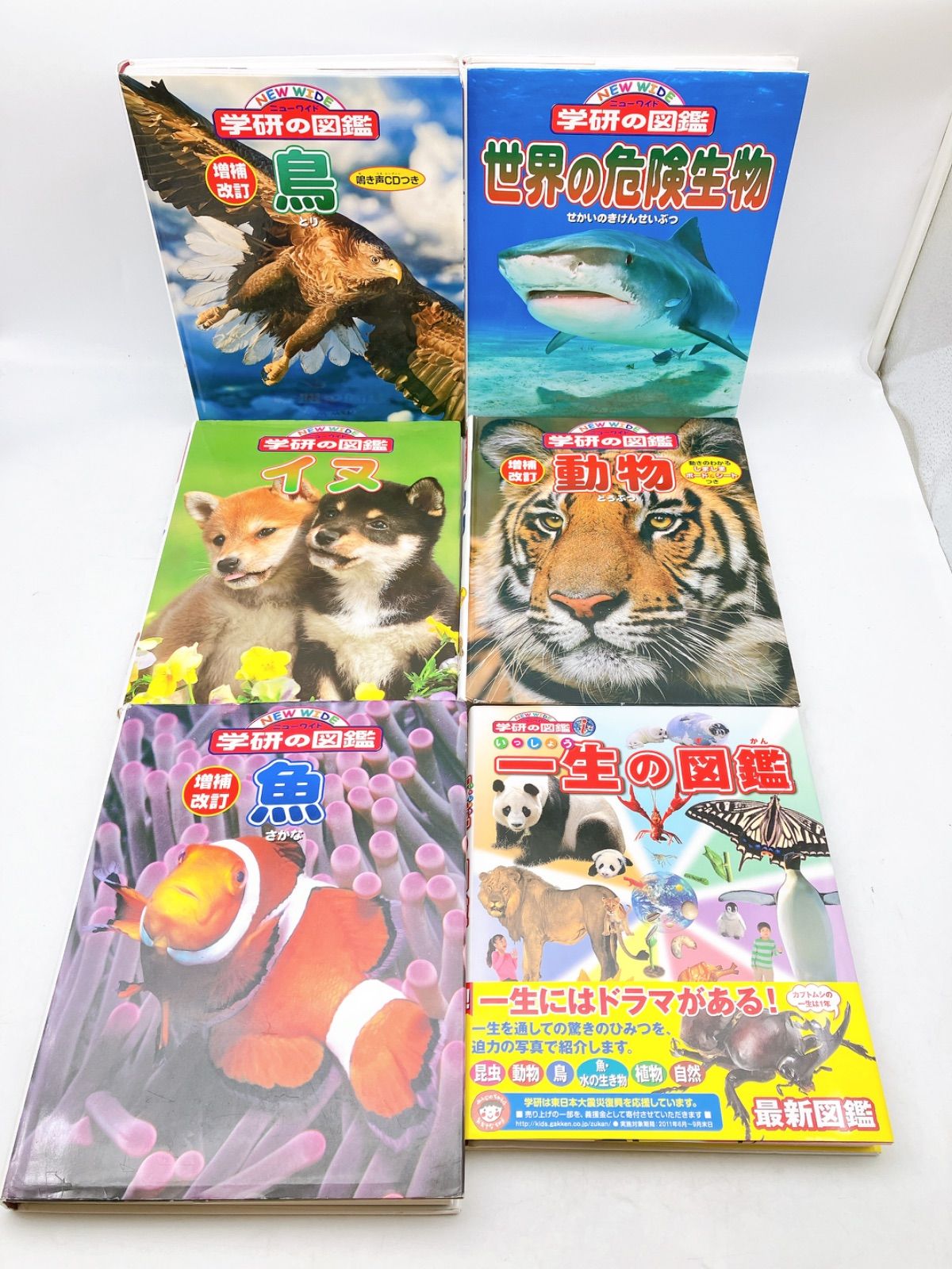 12冊】図鑑まとめ売り 学研の図鑑LIVE/ニューワイド学研の図鑑 昆虫