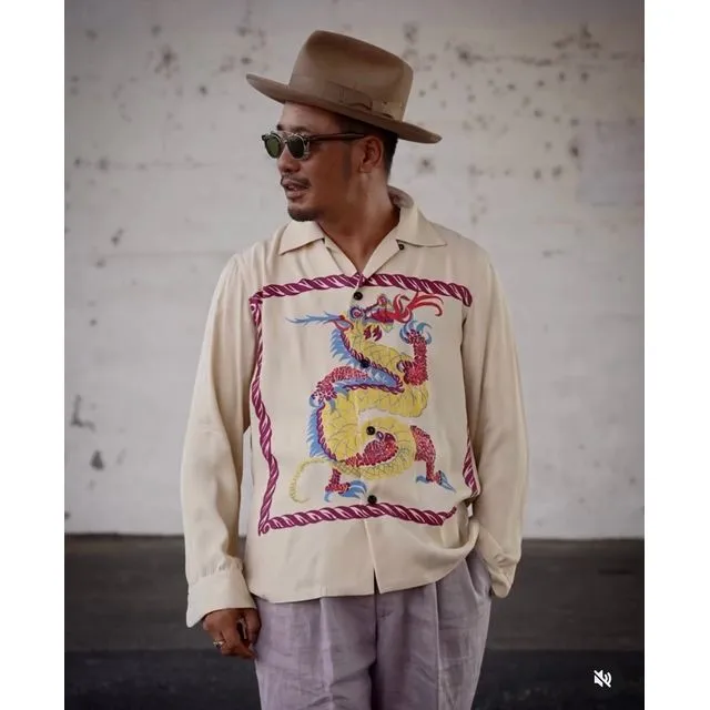 THE GROOVIN HIGH ドラゴンパネルシャツ XL|mercariメルカリ官方 THE GROOVIN HIGH ドラゴンパネルシャツ XL|mercariメルカリ官方