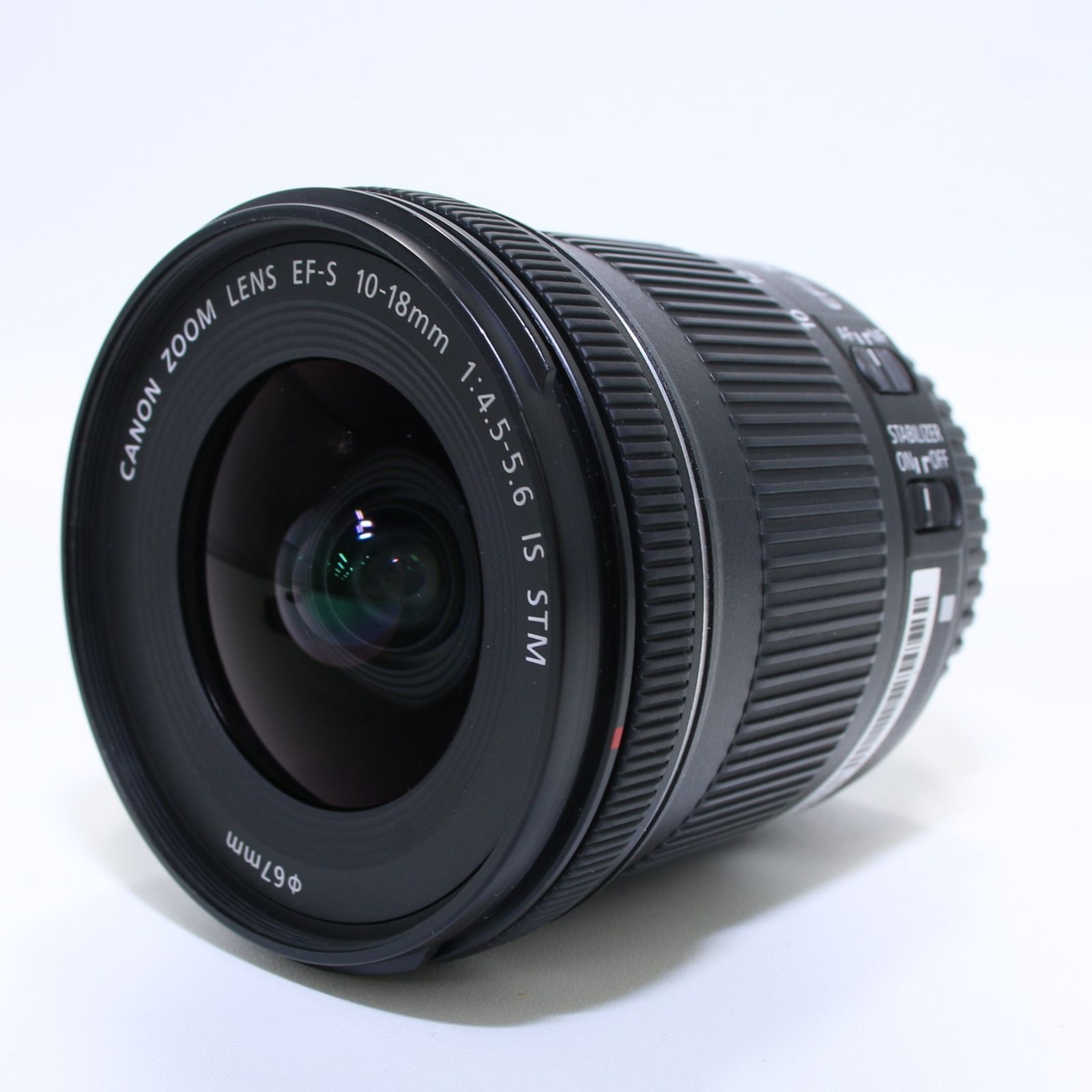 Canon 超広角ズームレンズ EF-S10-18mm F4.5-5.6 IS STM APS-C対応 EF-S10-18ISSTM ef-s10-18isstm【良い(B)】  - メルカリ