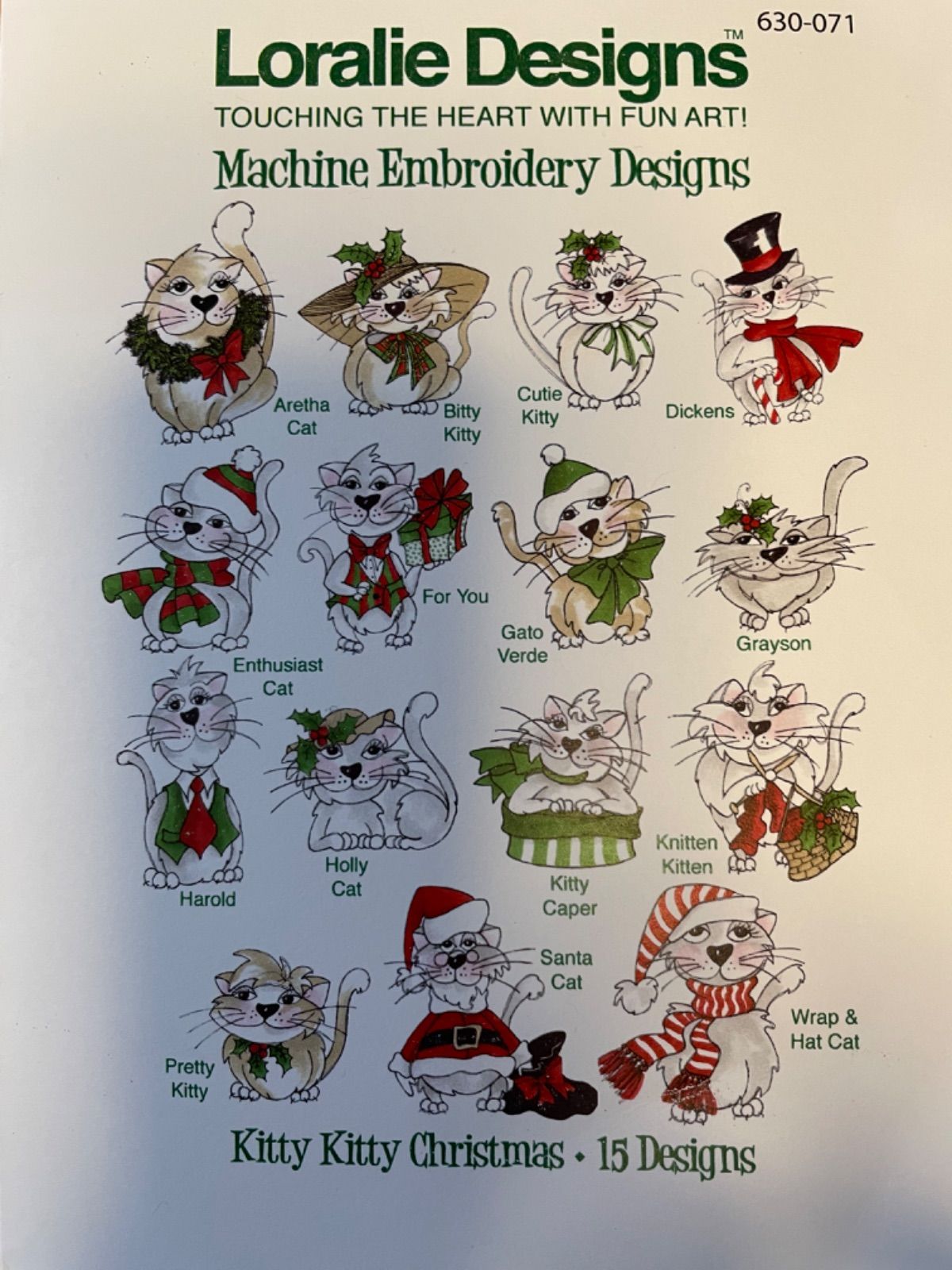 Loralie Designs CD  KittyKitty Christmas-0