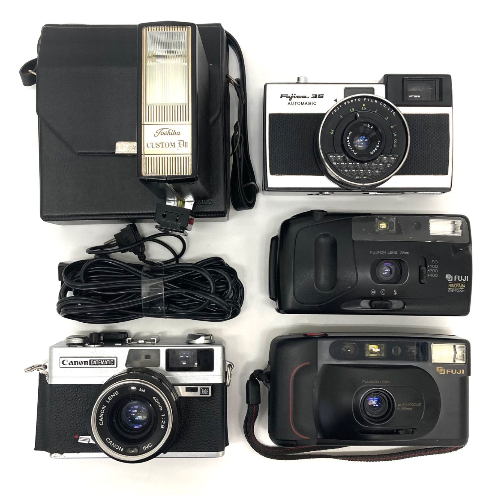 ☆期間限定☆ ジャンク カメラ ストロボ デジカメ まとめ売り ◇Canon FUJIFILM◇キヤノン 富士フイルム まとめ売り ジャンク
