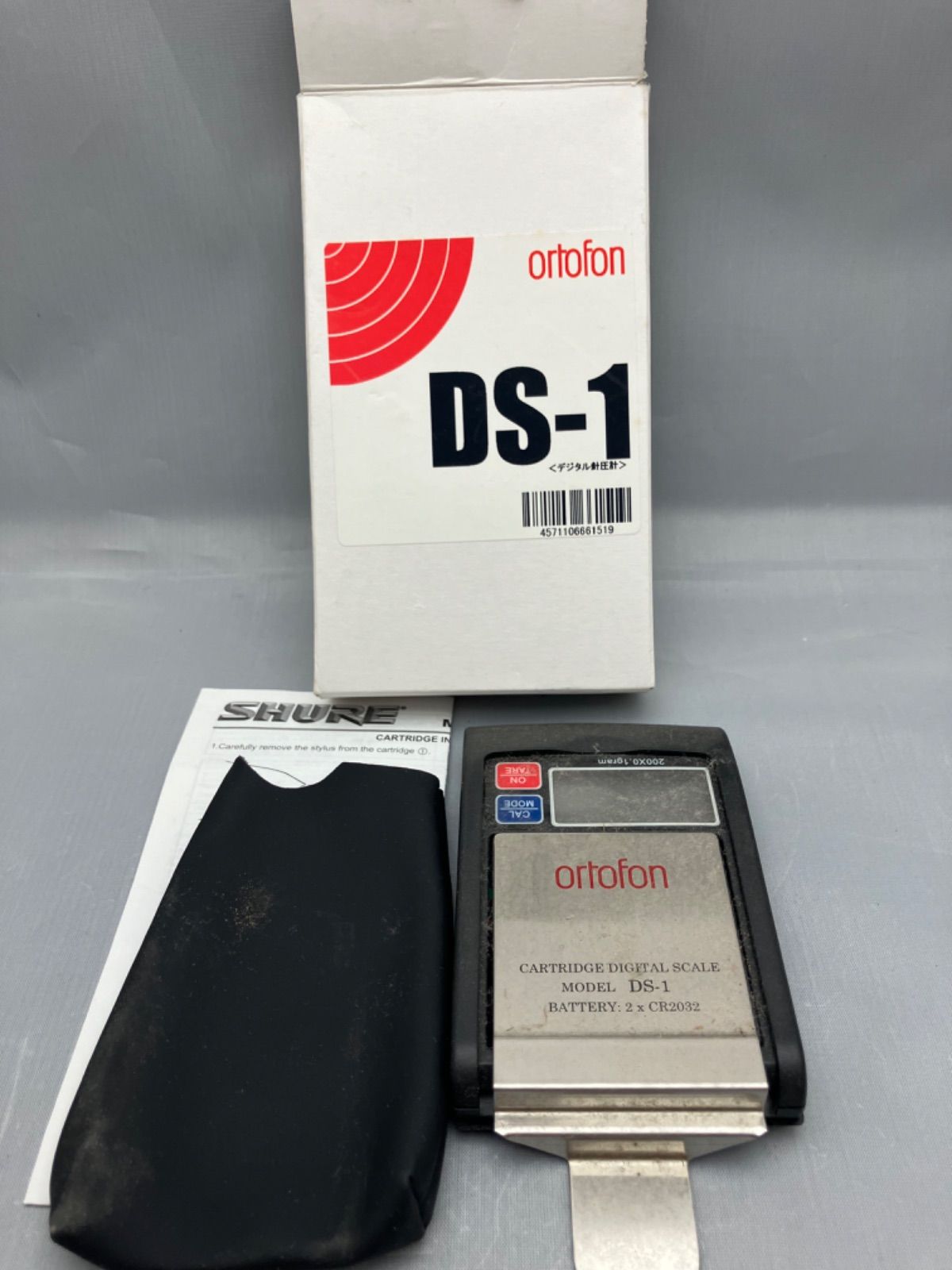 m*5様 ortofon(オルトフォン) デジタル針圧計 DS-1 ortofon デジタル針圧計DS-1 m*5様 ortofon(オルトフォン) デジタル針