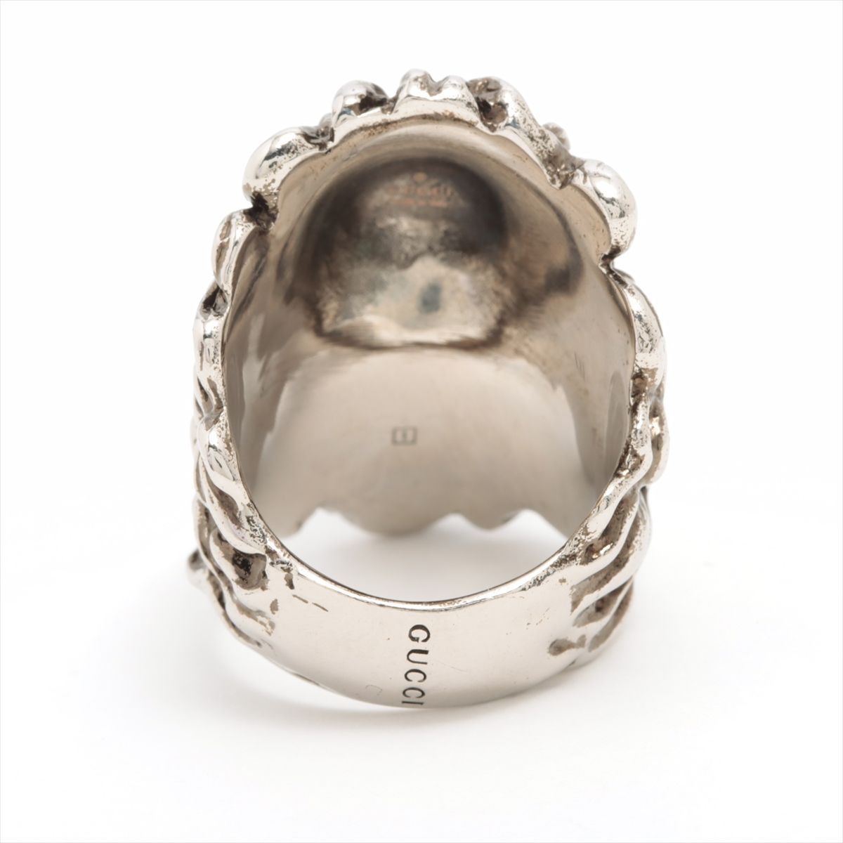鑑定済み】 GUCCI グッチ ミケーレ期 ライオンヘッド SP × ストーン 