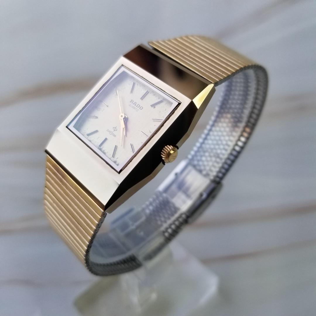 稼動品】腕時計 RADO ラドー ダイアスター デイト 新品電池 メンズ