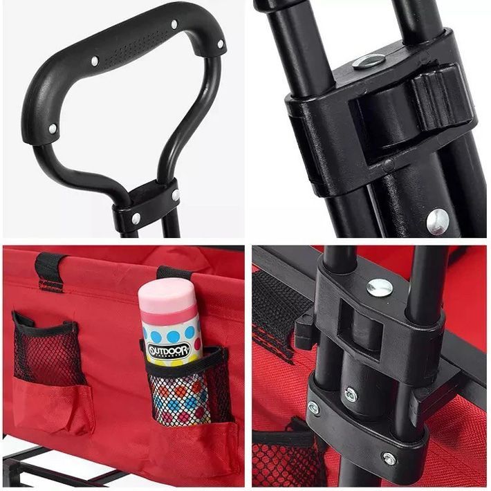 キャリーワゴン Off-Road Camping Cart Wagon オフロードキャンピングカートワゴン ペットカートワゴン手押し車 アウトドア|ビーチチェア |キャンプ海水浴 HRDEVELOPMENT_JP