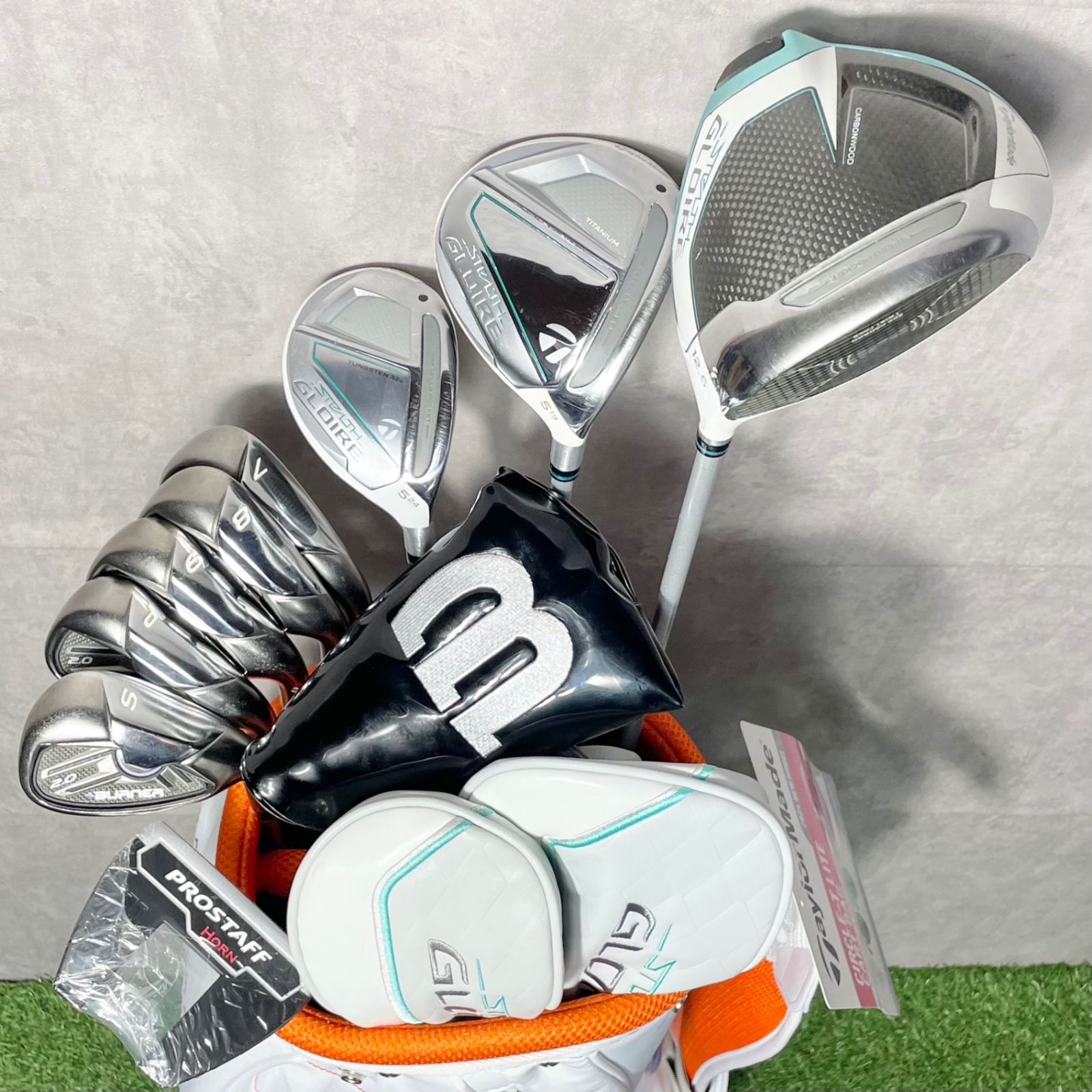 【送料無料‼︎】TaylorMadeゴルフクラブ10本&ゴルフバッグセット‼︎ テーラーメイドゴルフバッグゴルフクラブセット