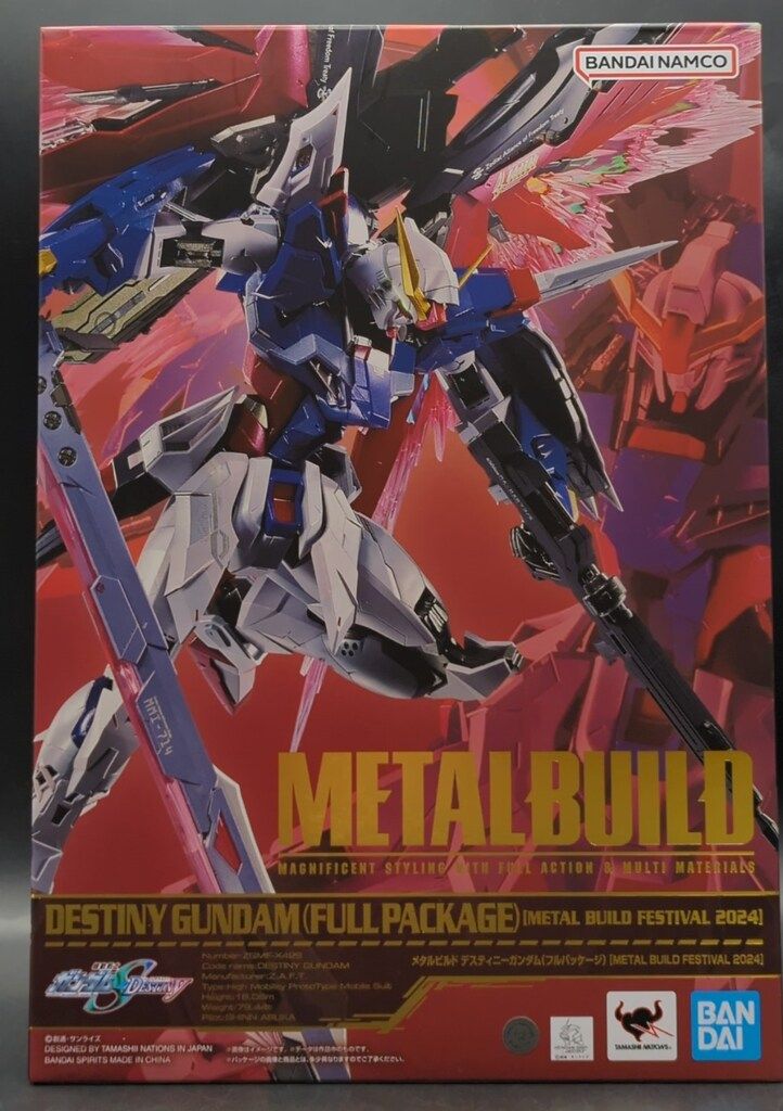 BANDAI SPIRITS METAL BUILD 機動戦士ガンダムSEED DESTINY