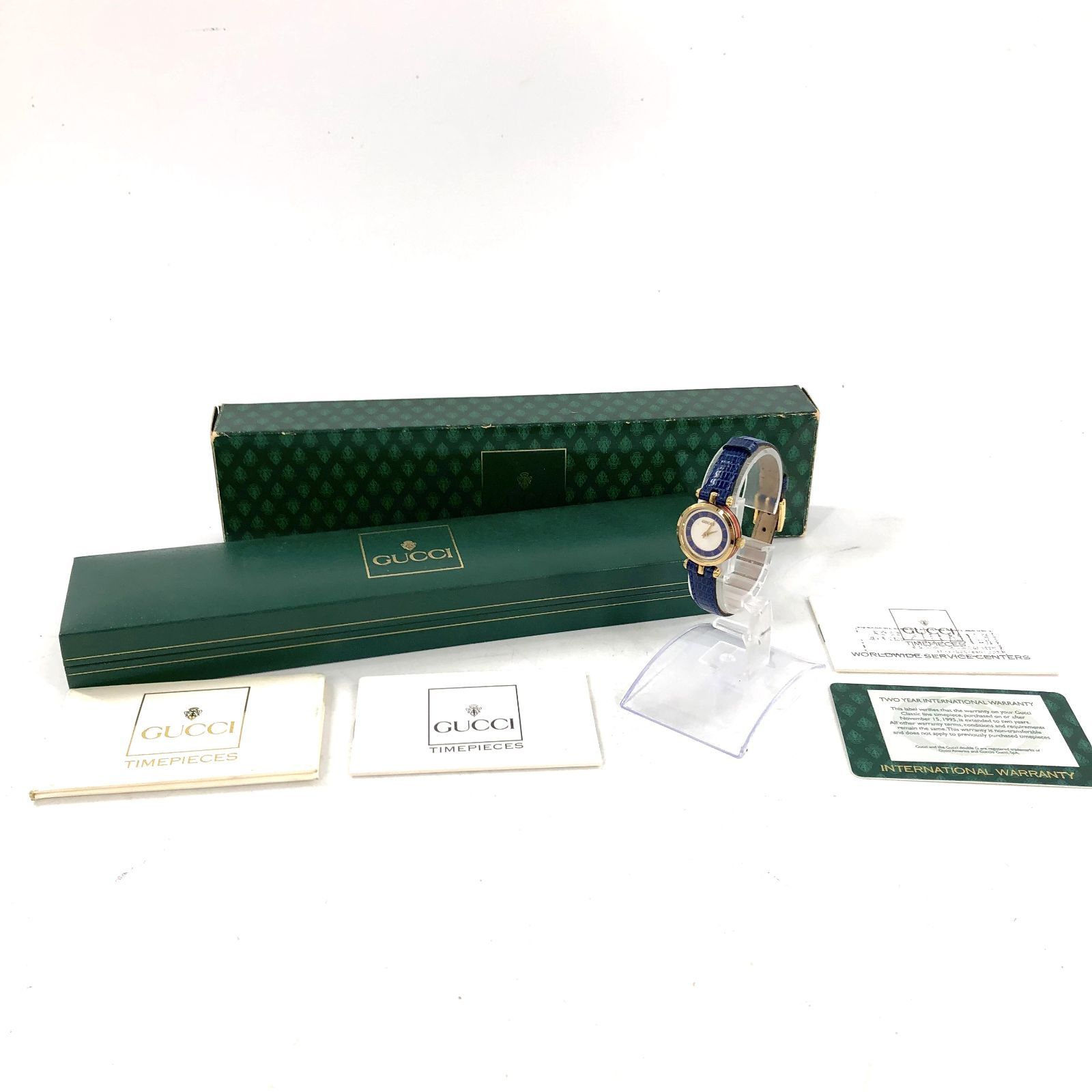 GUCCI グッチ オールドグッチ シェリーライン 2000L QZ/GP