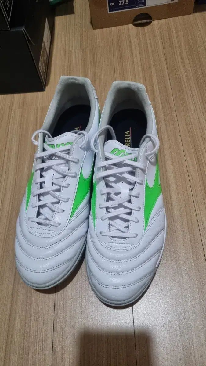 DNAカラー MIZUNO ミズノ モレリア2 プロ AG シルバー 27.5 ミズノ