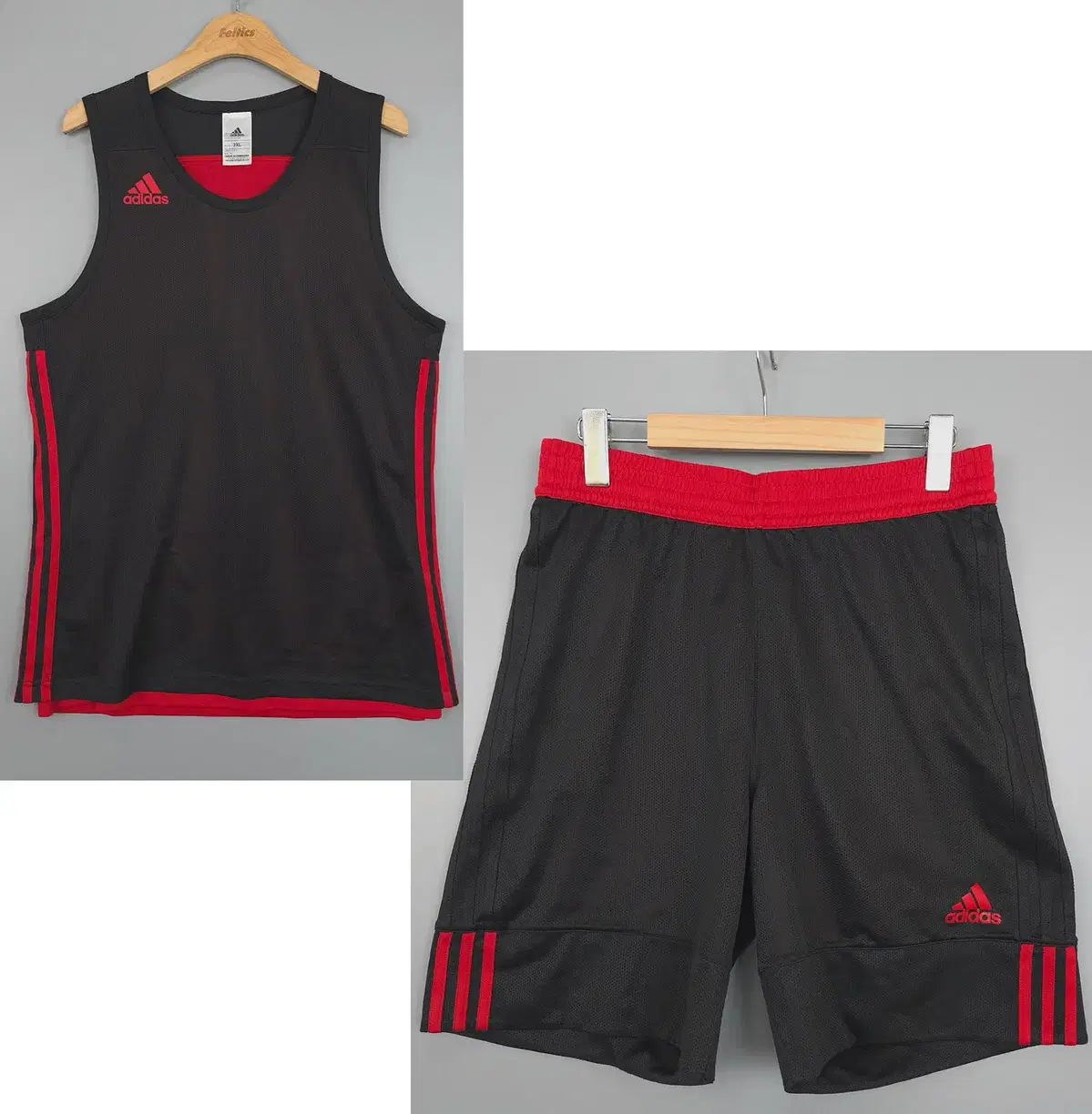 adidas アディダス adidas ノースリーブ 上下セット セット 3XL