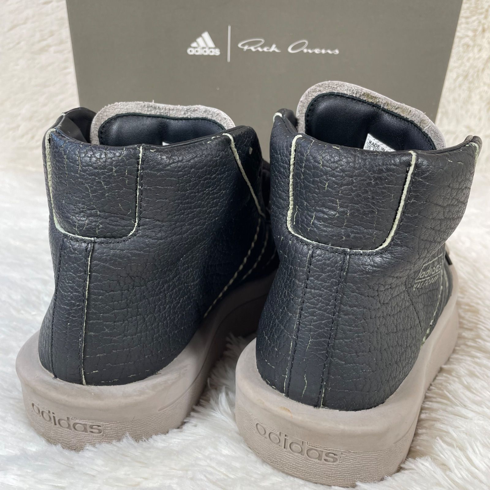 美品】RICK OWENS × adidas MASTODON PRO MODEL RM16F6820LIN - メルカリ