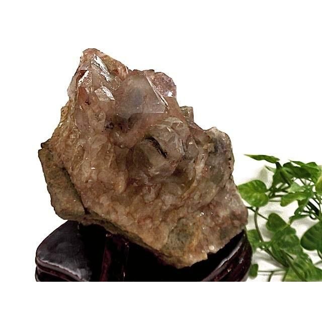 天然石 レッドファントム原石(台座付) 200720601 【公式通販】