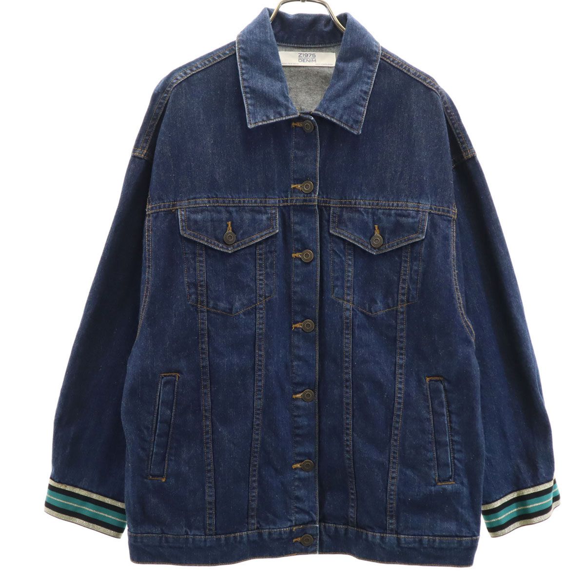 ZARA BASIC ザラベーシック Z1975 デニムジャケット M インディゴ