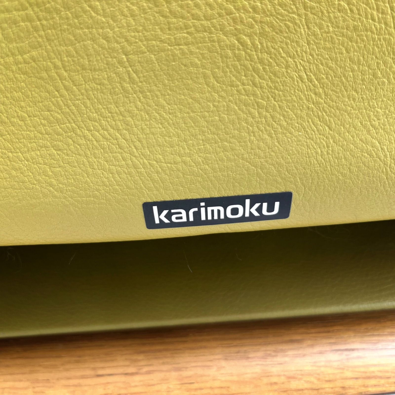 取付無料！カリモク家具 ZT7013 北欧モダン 高級本革3人掛けソファ✨ 3