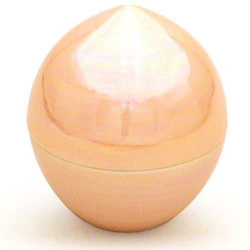 仏壇屋 滝田商店 ミニ骨壷 虹珠 にじだま 桜 高さ6cm×直径5.3cm 分骨つぼ 骨壺 遺骨入れ手元供養 滝田商店発行 証明書付