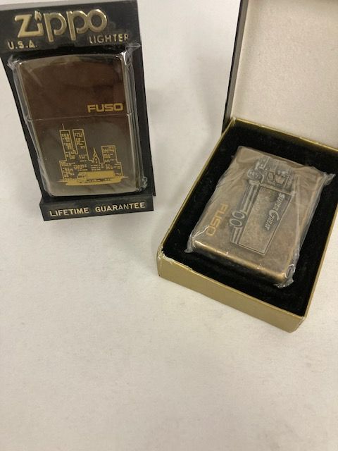 大特価 レア ZIPPO ジッポー ライター 2点セット 三菱 FUSO