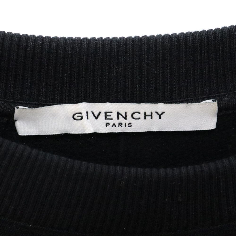 GIVENCHY (ジバンシィ) 17AW ロットワイラープリントスウェットトレーナー ブラック 17J 7172 653 - メルカリ