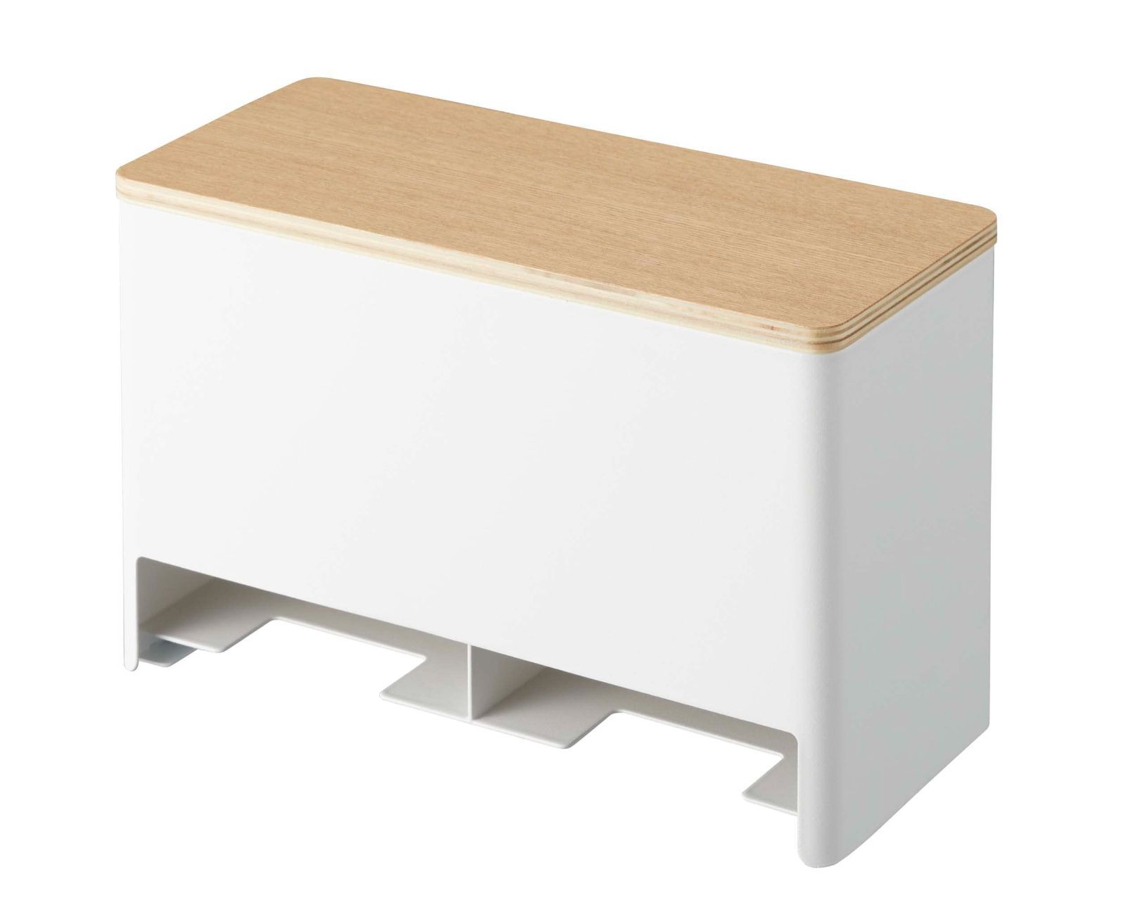 分別 サニタリー収納 ホルダー ナチュラル 約W26.2×D11.7×H16.6cm リン