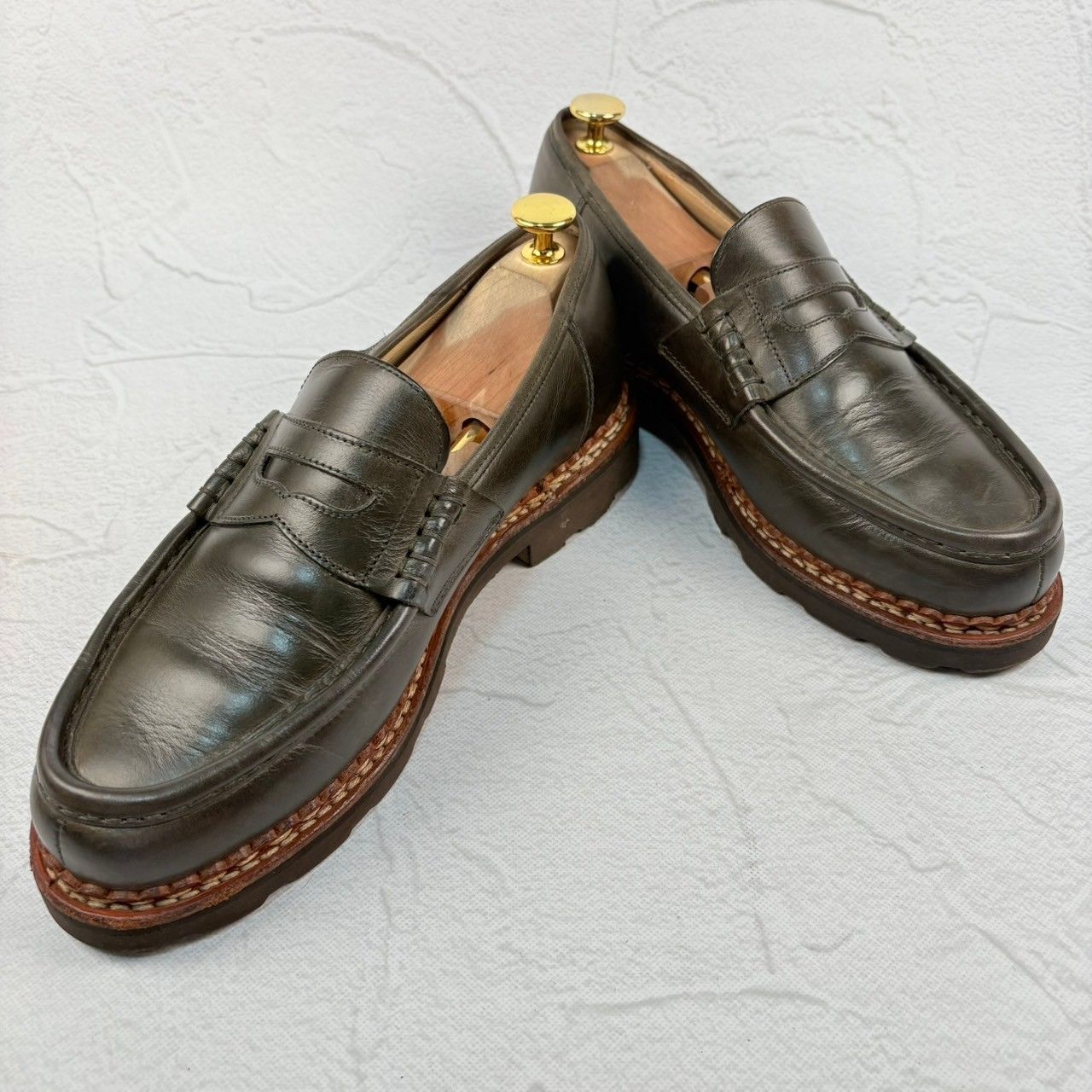 美品・希少】PARABOOT パラブーツ REIMS ランス コインローファー ノル 