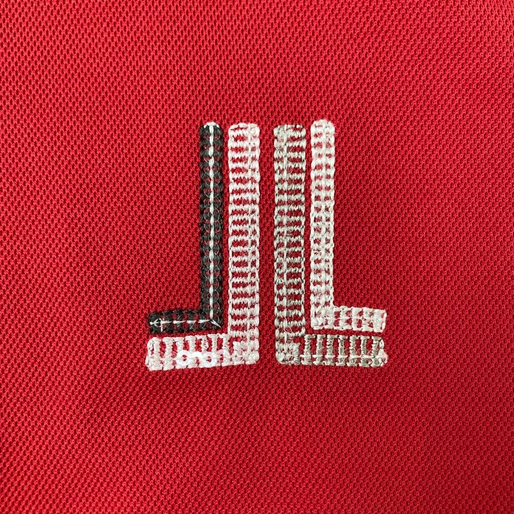 サイズ：40 LANVIN SPORT ランバン スポール  半袖ポロシャツ ロゴ刺繍 レッド系 [240101493955] ゴルフウェア レディース ストスト LANVIN SPORT ランバン スポール 半袖ポロシャツ レッド系 40