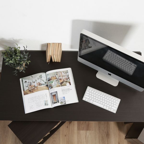 デスク3点セット BR ブラウン 組立品 MARWIL-DEMENAGEMENTS_CH