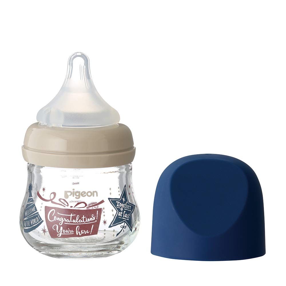 母乳実感 ピジョン | 耐熱ガラス製 哺乳びん my Precious 80ml 母乳実感哺乳びん 0ヶ月から 耐熱ガラス PIGEON ガラス ギフト 商品情報 耐熱