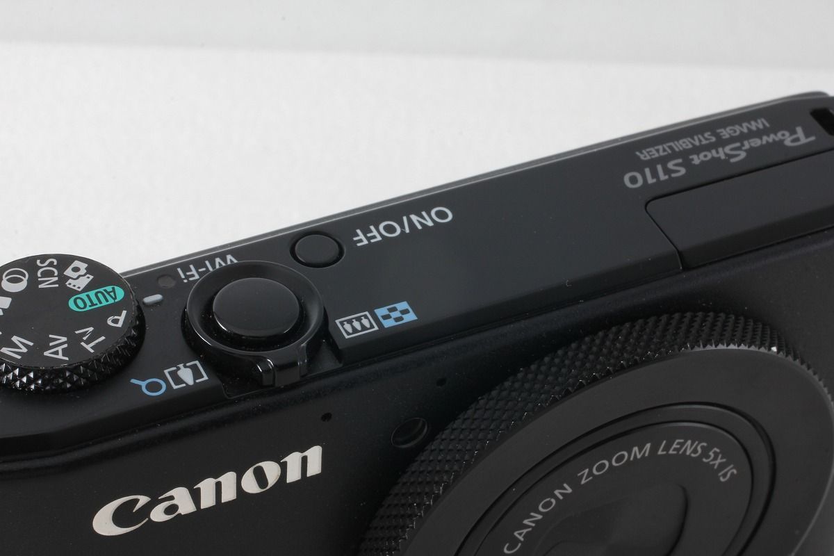 Canon PowerShot S110 ブラック【充電器・バッテリー付き】 Canon PowerShot S110 ブラック【充電器・バッテリー付き】