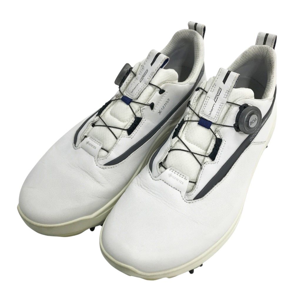 ECCO ゴルフシューズ 43 ホワイト ecco エコー ゴルフシューズ ホワイト系 43 ゴルフウェア メンズ